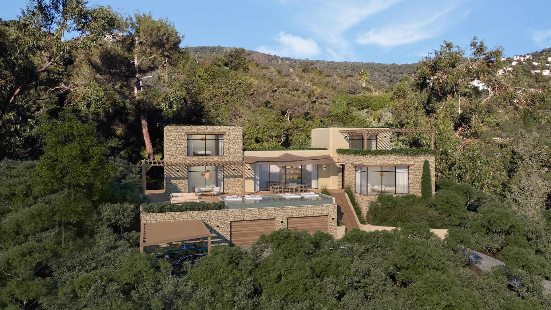 Agence Boris Folli - Architecture and project management - Saint-Tropez - Villa project